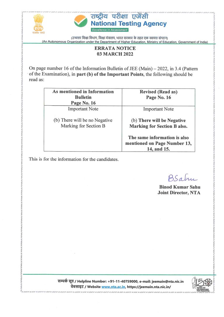 marking-scheme-for-jee-mains-2022-cts-academy